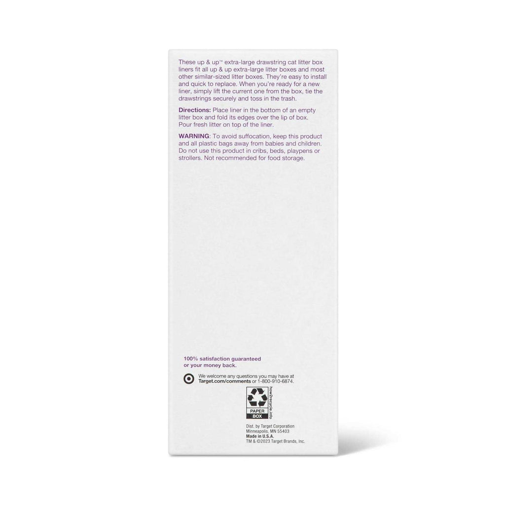Cat Litter Liners W9726