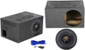 10 3200 Watt Car Audio Subwoofer with Vented Sub Box Enclosure A6980