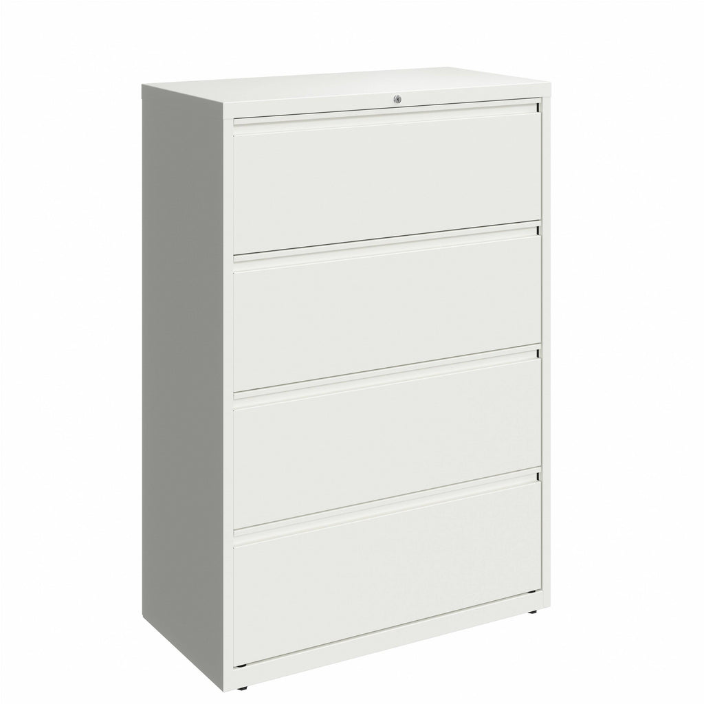 White 4-Drawer Lateral File Cabinet A49205