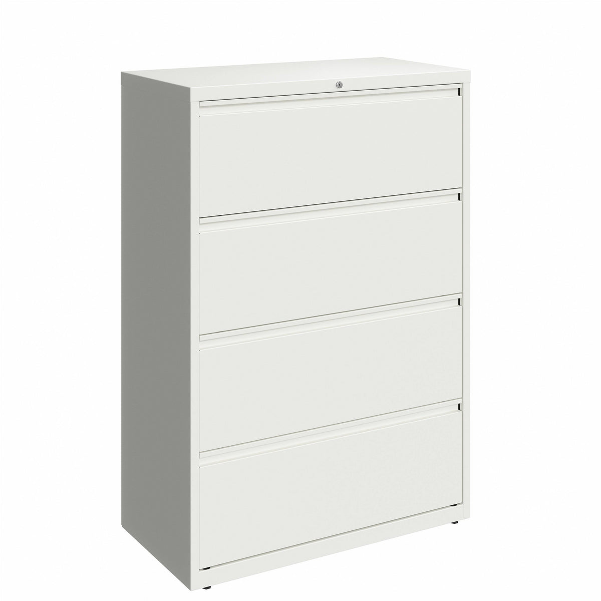 White 4-Drawer Lateral File Cabinet A49205