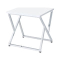 White 24-inch Side Table F87903