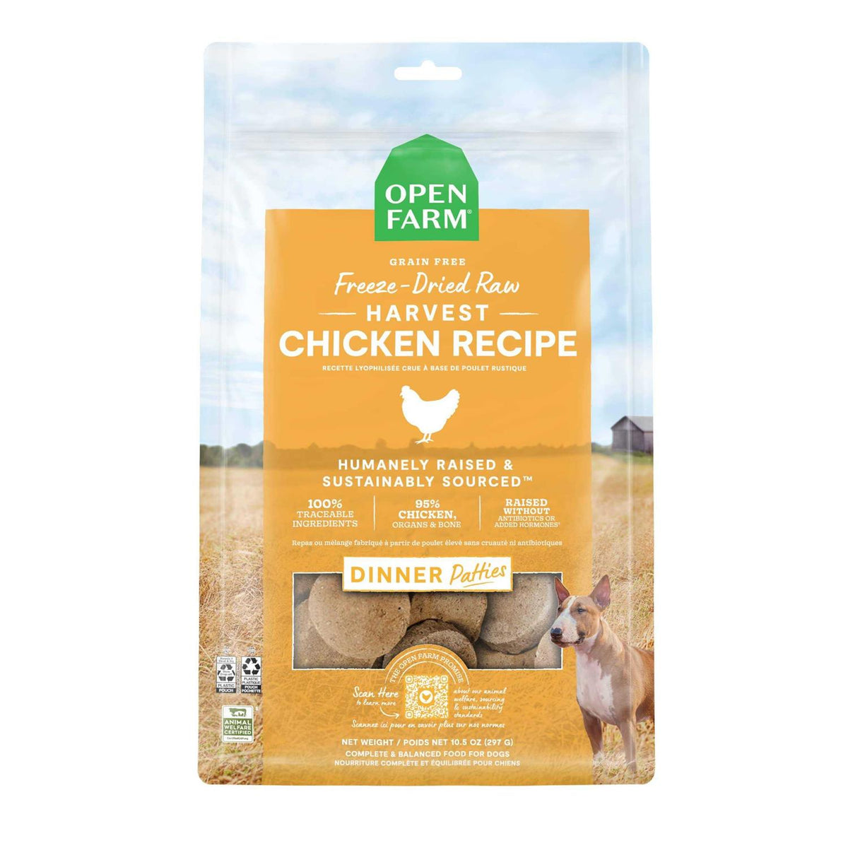 Freeze Dried Raw Patties Dog Food G18871
