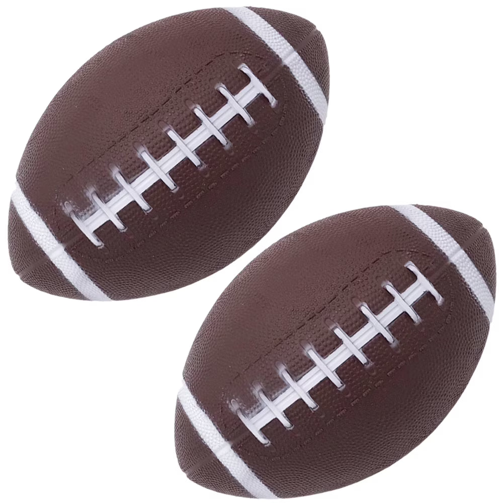 2 Pcs Inflatable Football Bouncy Rugby Race Outdoor Play G186456