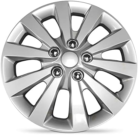 16 inch Silver Hubcap Set of 4 Pcs J4467