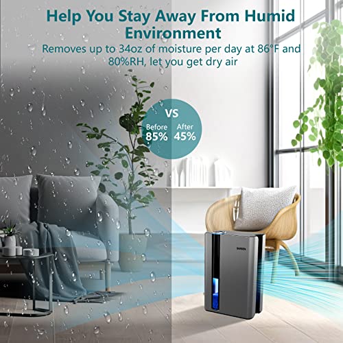 95oz Dehumidifier with Drain Hose T82199
