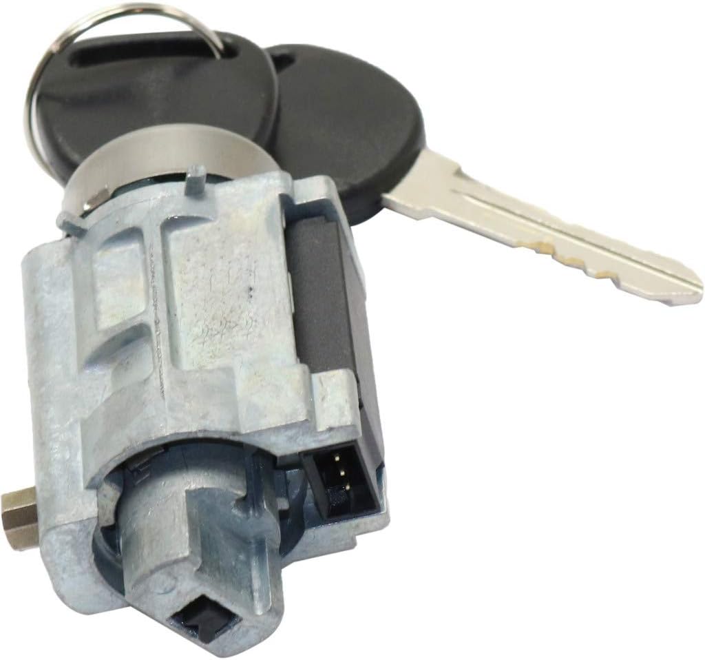 Chrome Ignition Lock Cylinder Pack of 2 C117
