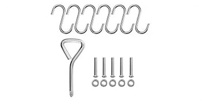 Double Wall Stainless Steel Outdoor Access Door with Hooks Q693808