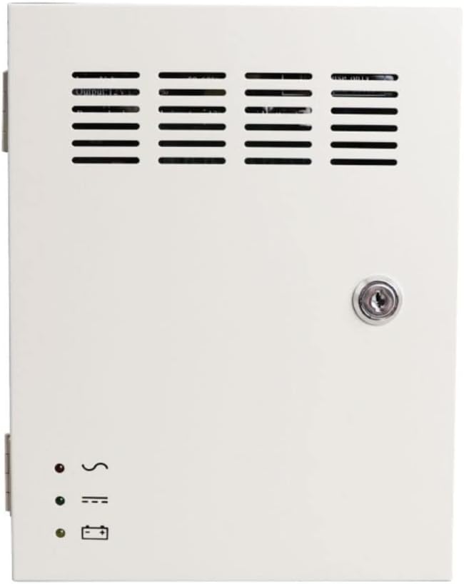 18 Channel 12V 20Amp DC Metal Boxed Cabinet Regulated UPS Power Supply Unit Pack of 2 M7820