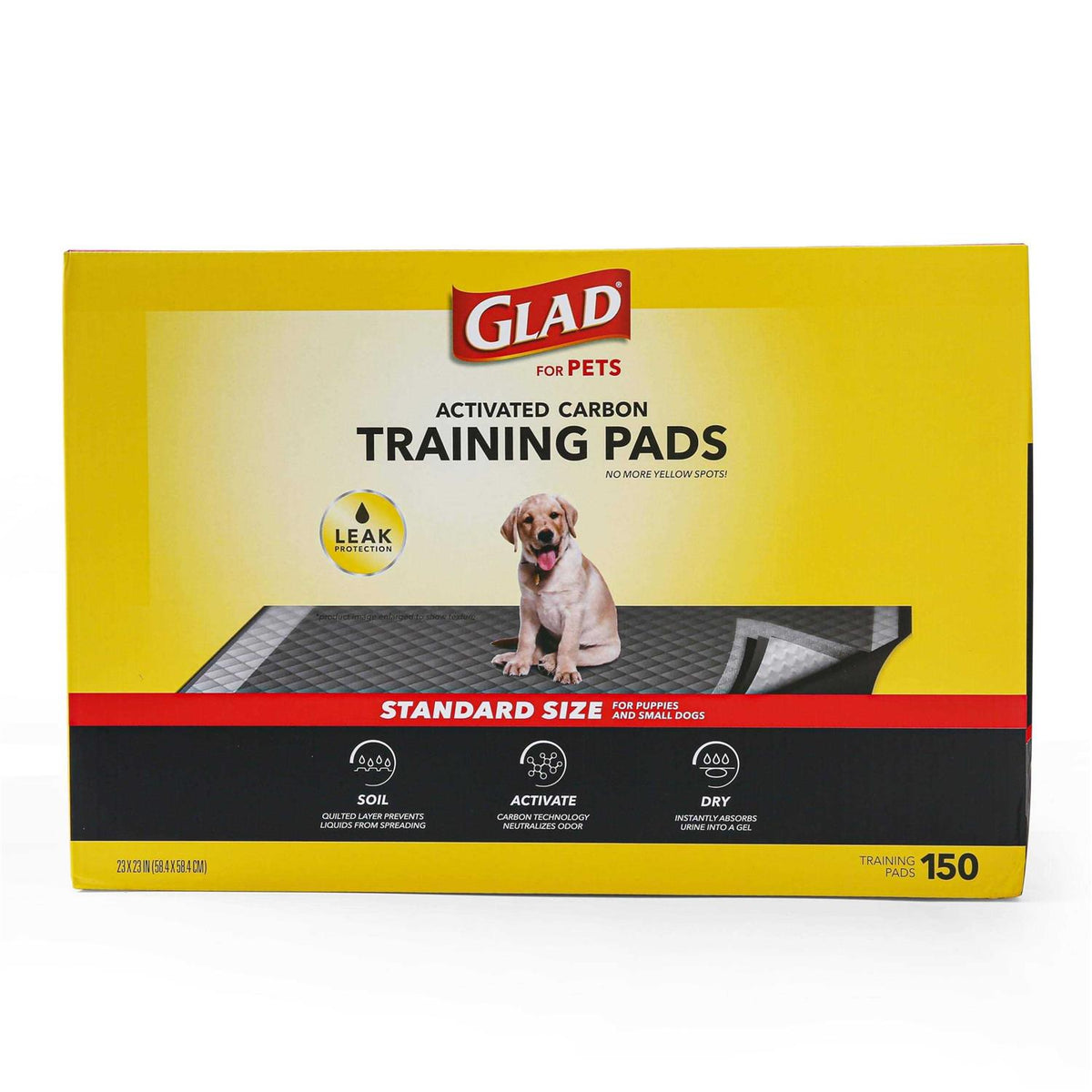 Black Charcoal Puppy Pads X74598