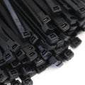 1000-Pack 6 Inches Heavy Duty Black Nylon Zip Cable Tie J94165
