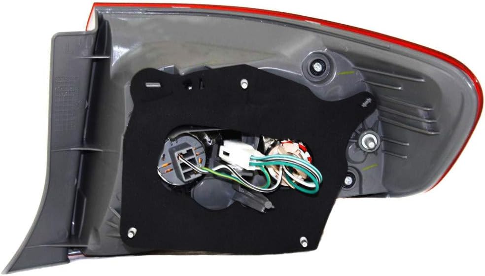 Driver Side Tail Light Assembly Pack of 2 J461