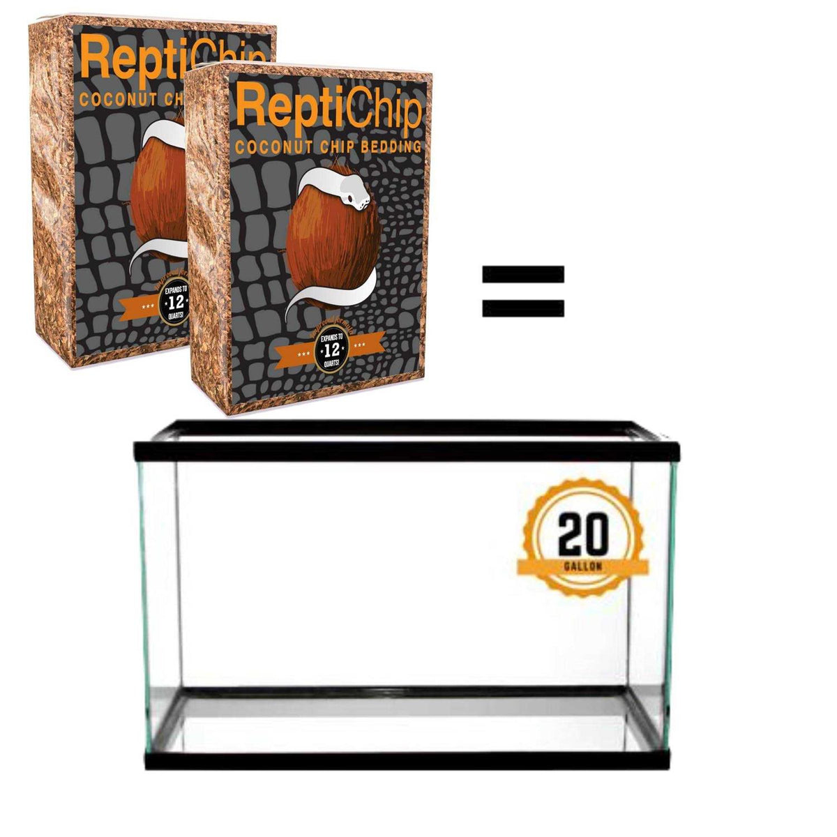 Coarse Coconut Husk Reptile Bedding I94555