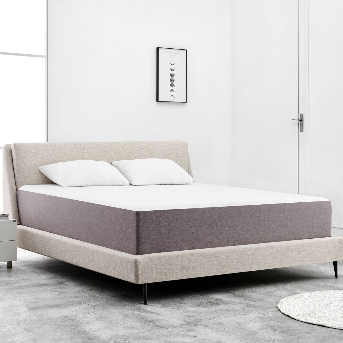 Queen Size 10 inch Cooling-Gel Memory Foam Mattress I94072