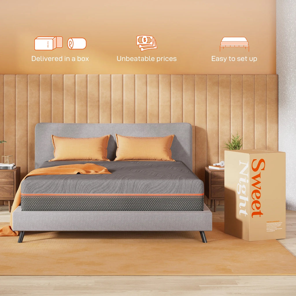 10 Cool Gel Memory Foam Mattress X5980