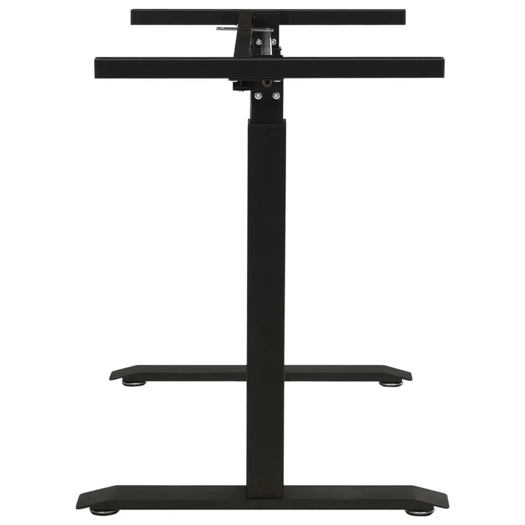 Manual Height Adjustable Standing Desk Frame Black N8838