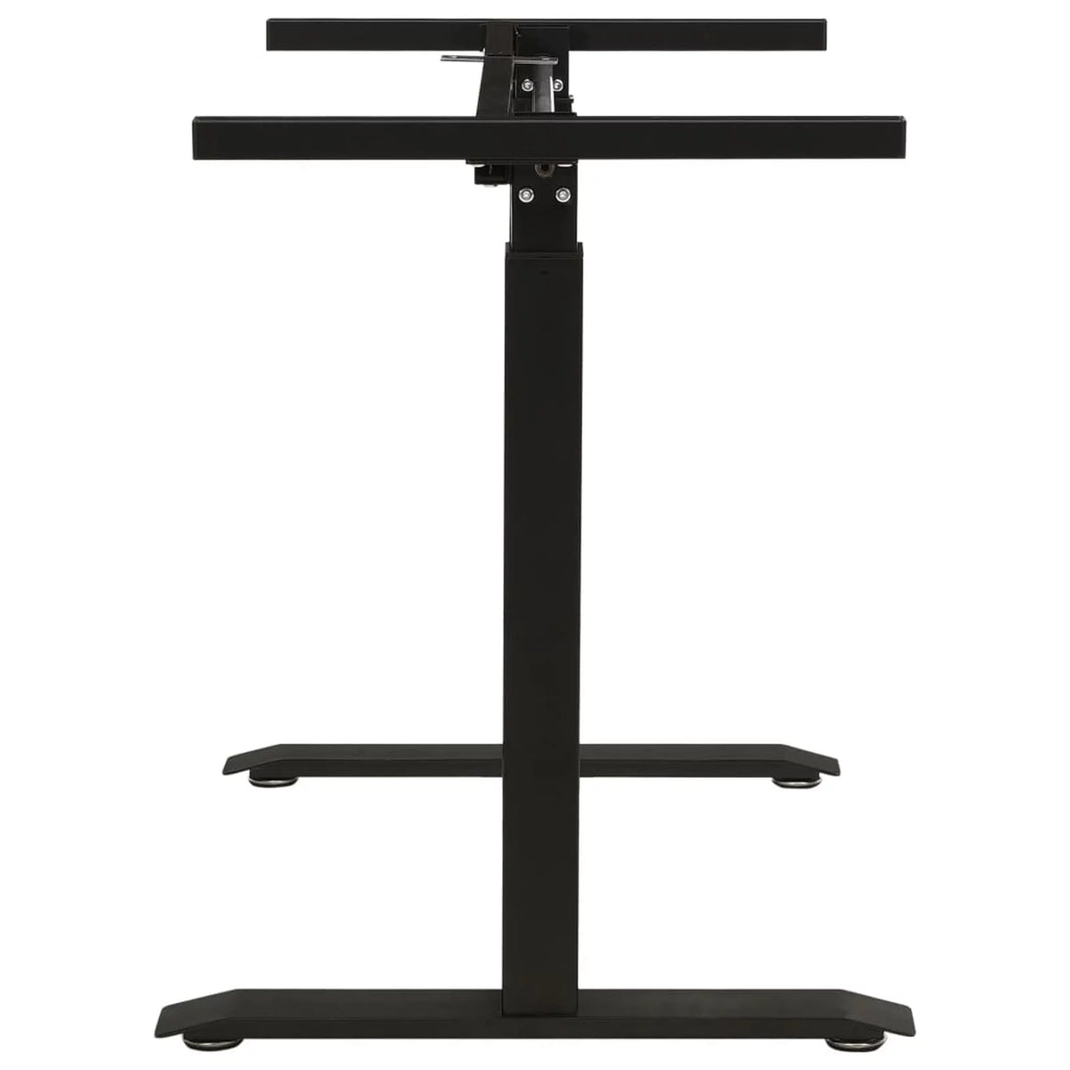 Manual Height Adjustable Standing Desk Frame Black N8838