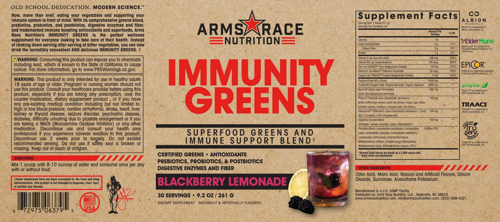 Superfood Greens and Immune Support Blend, 30 Servings (Pineapple Mango) S49701