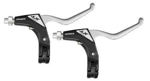Black Shimano XT Levers Set with Cables F10196