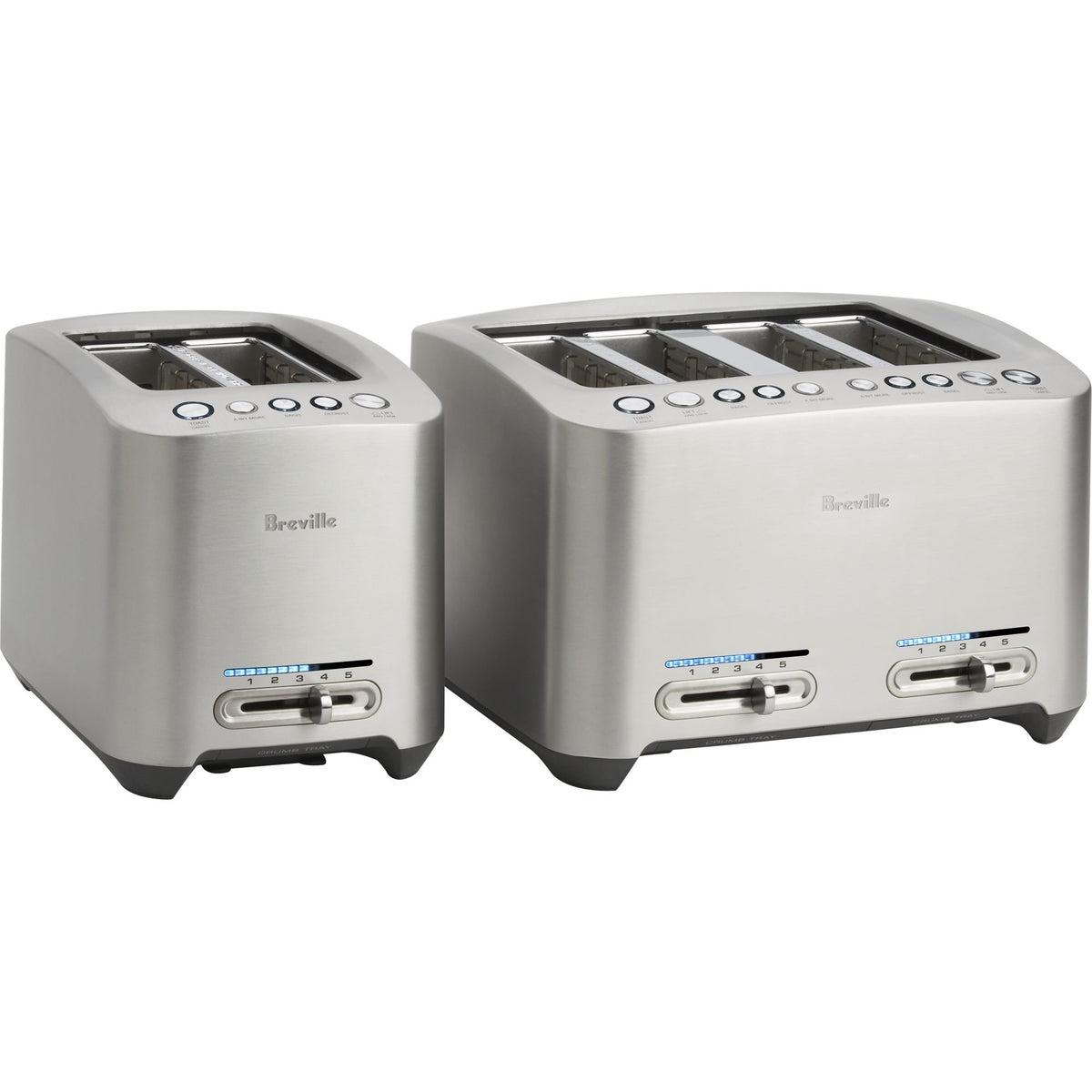 Brushed Stainless Steel 2 Slice Smart Toaster O37114