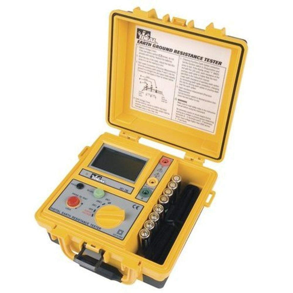 Earth Ground Resistance Tester, 3-Pole F90297