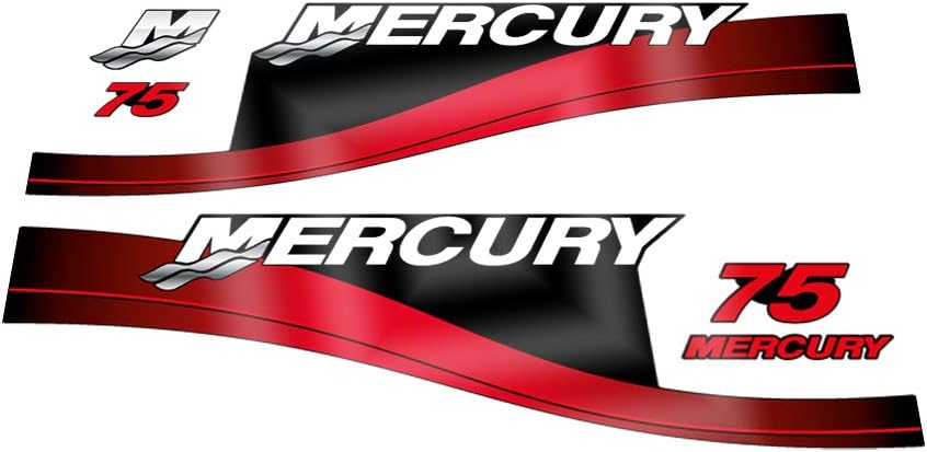 Aftermarket Replacement Outboard Decal Set Pack of 2 L485428