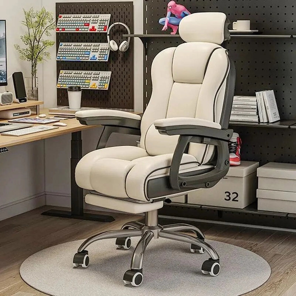 Ergonomic Reclining Leather Office Chair P7588