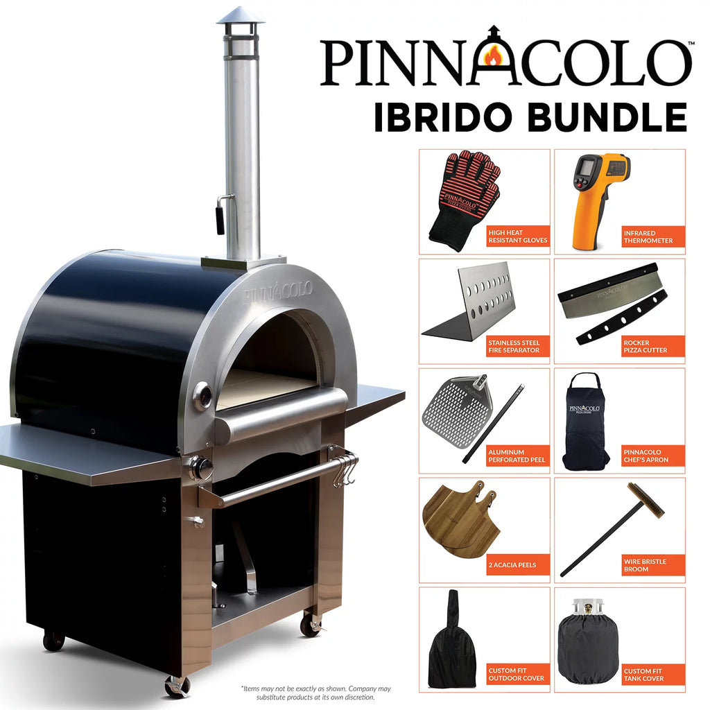 Wood Gas Pizza Oven with Accessories P214