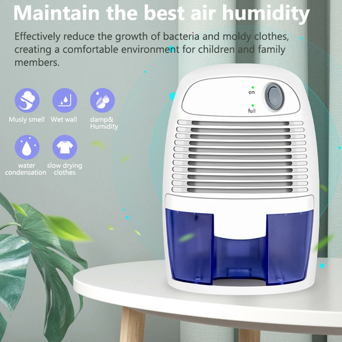 Dehumidifier Air Dryer Moisture Absorber Machine Indoor F331