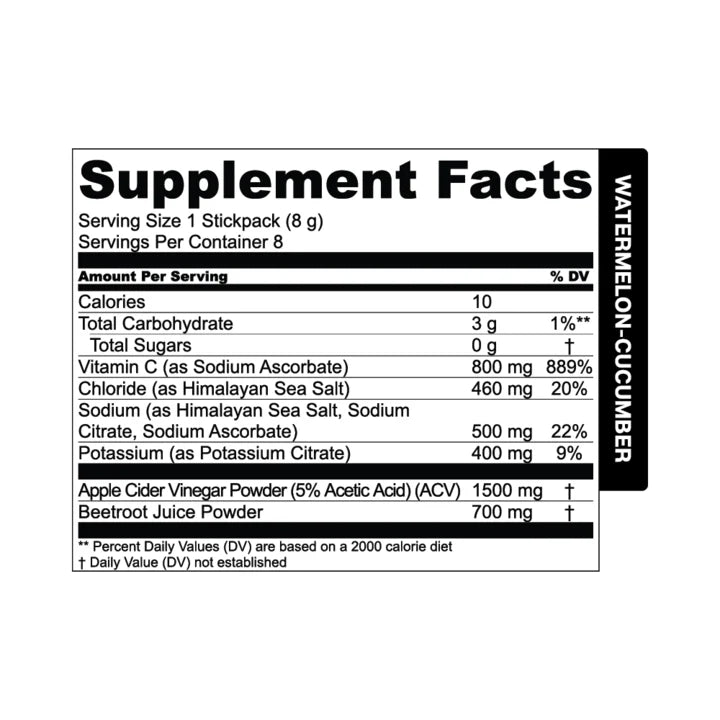 Watermelon-Cucumber Hydration 25 Count Y261801