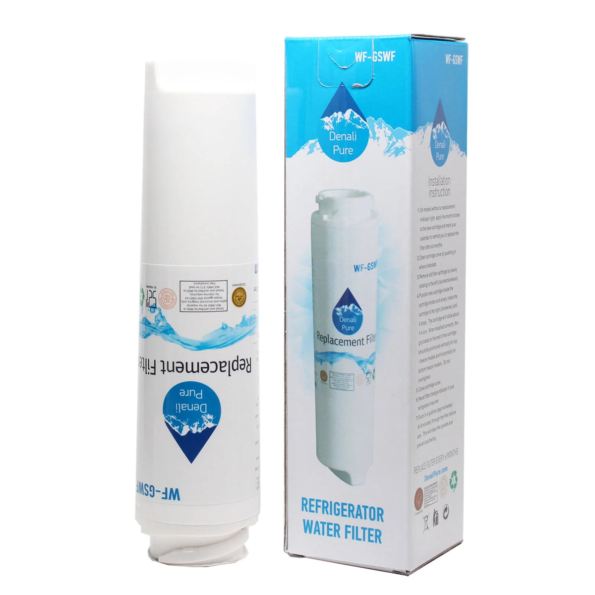 2-Pack Refrigerator Water Filter Cartridge G427
