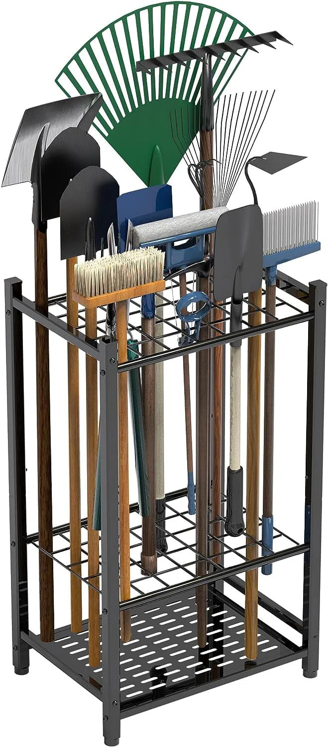 Garden Tool Organizer, Yard Tool Tower Rack W3804