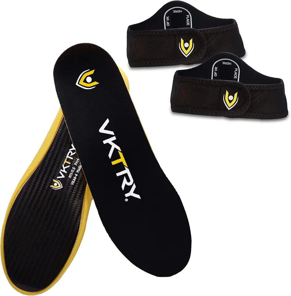 Carbon Fiber Shock Absorbing Sport Shoe Insoles P531