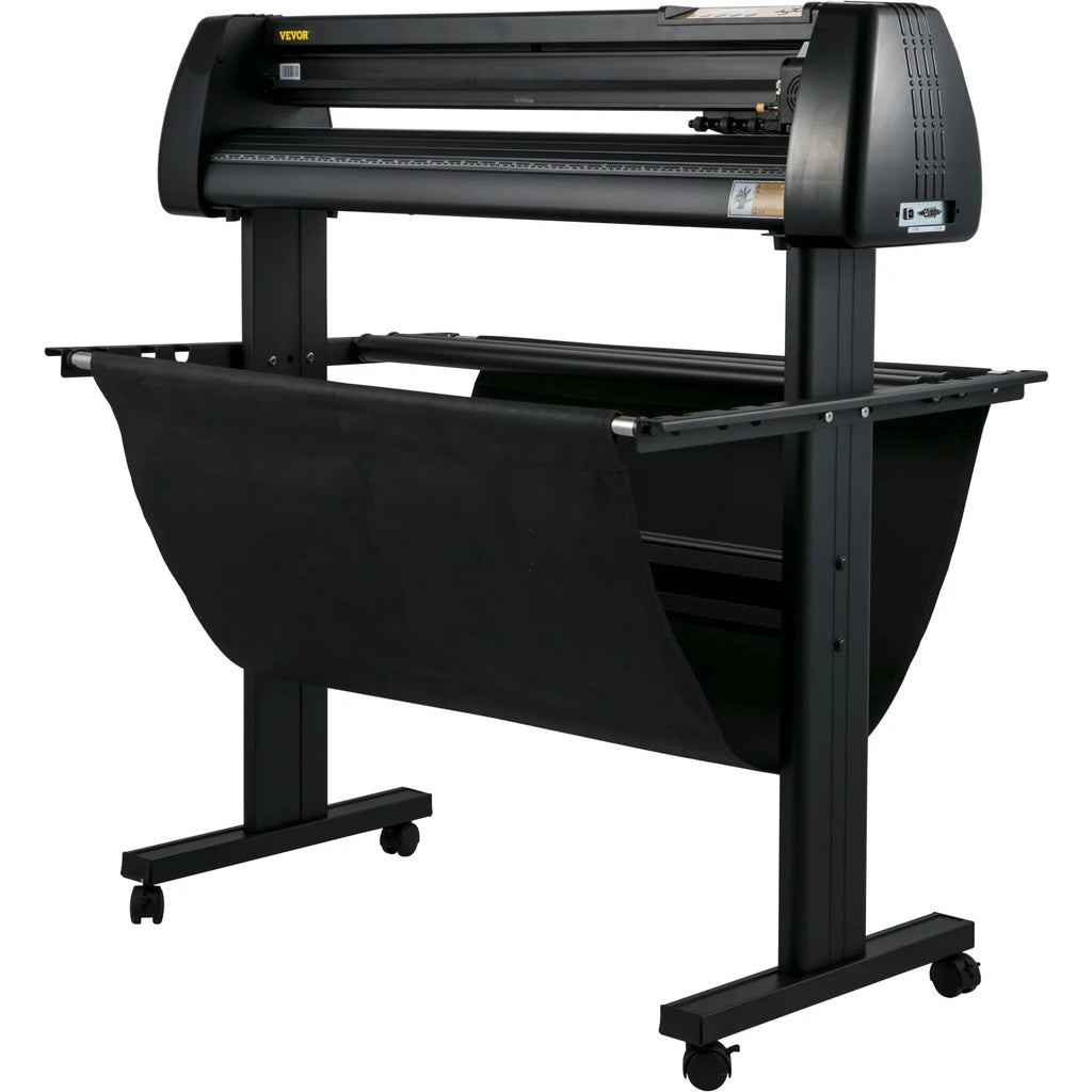 Vinyl Cutter, 34 in / 870 mm Vinyl Plotter, Off-line LCD Cutting Machine F65749