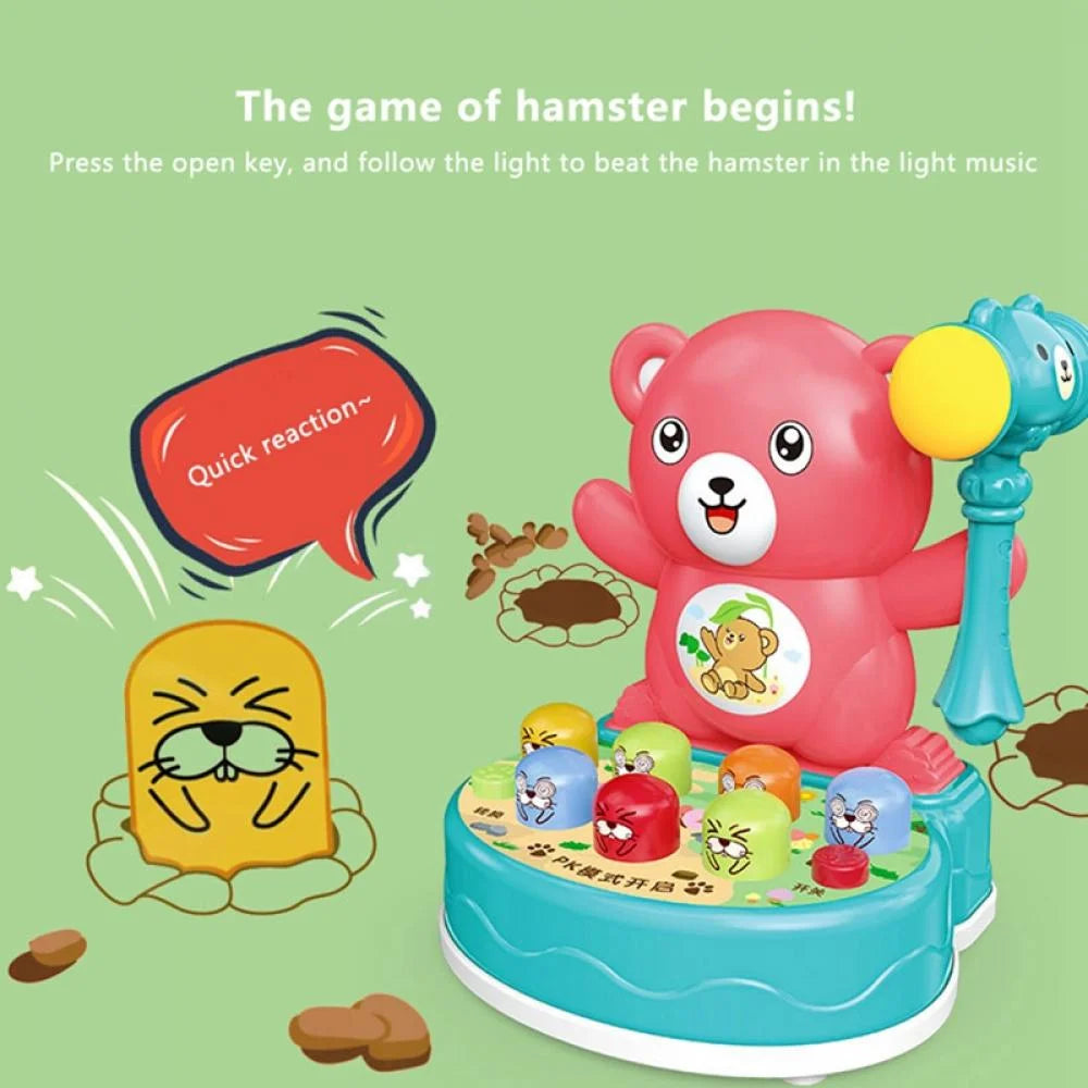 Whack A Mole Toy with 2 Soft Hammers D30753