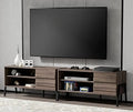Mid-Century Modern Wood TV Stand up to 85 Inch Y1472