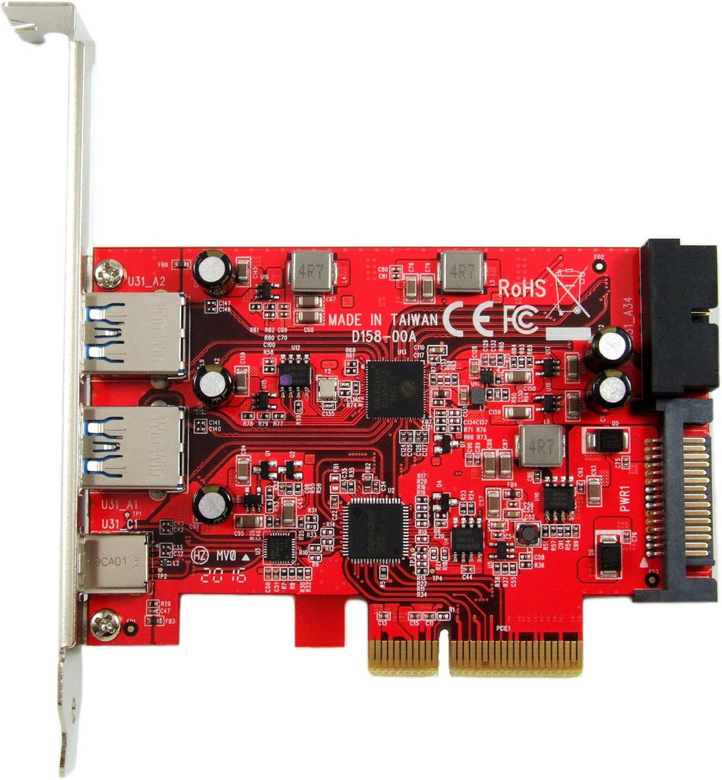 USB 3.1 5-Port PCIe 3.0 Card with USB-C and USB-A X700