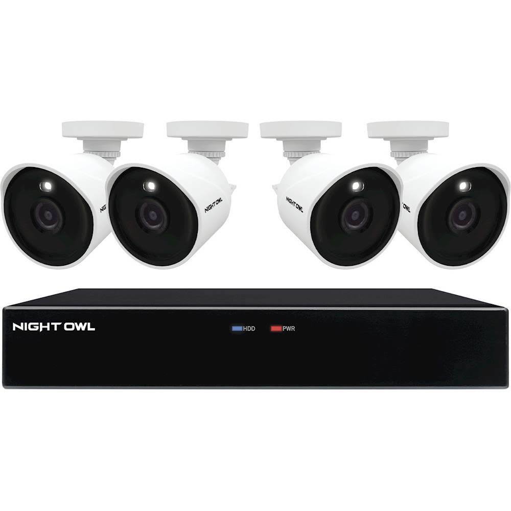 8 Channel 4 Camera 4K Ultra HD Wired DVR Surveillance System with 2TB Hard Drive Q4720