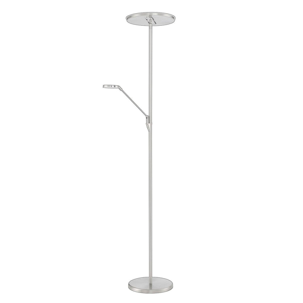 Satin Nickel Torchiere T582