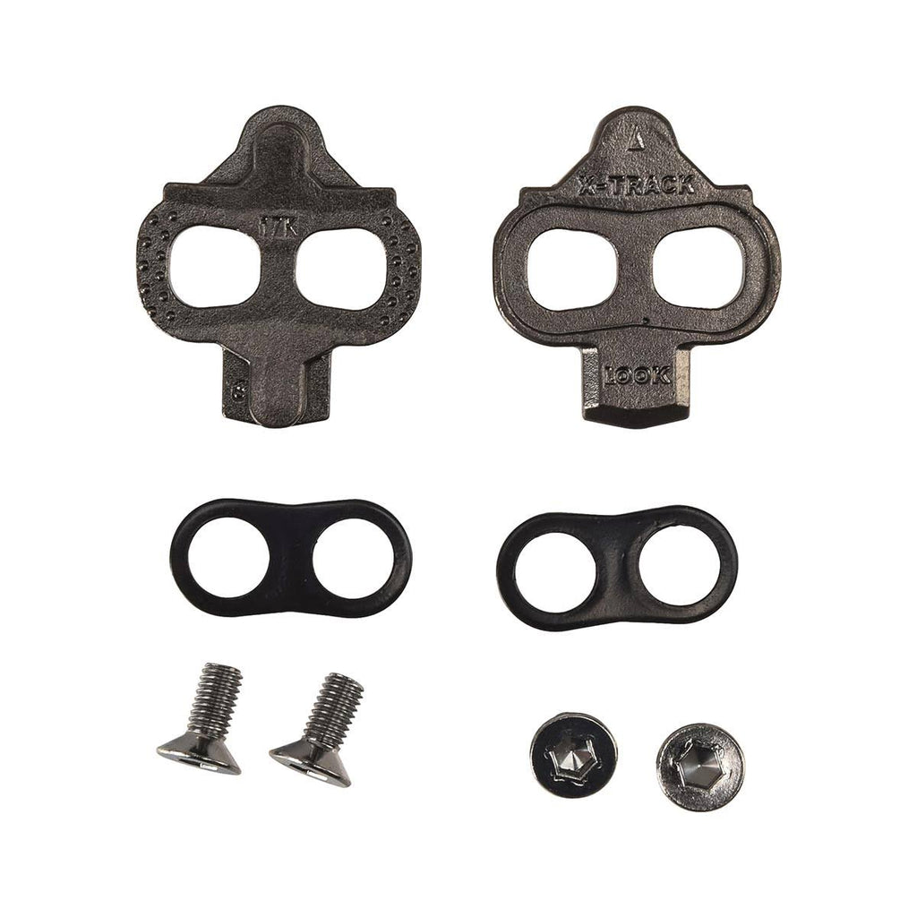 Black MTB Clipless Pedals Aluminum Body Cr-Mo Axle I1608
