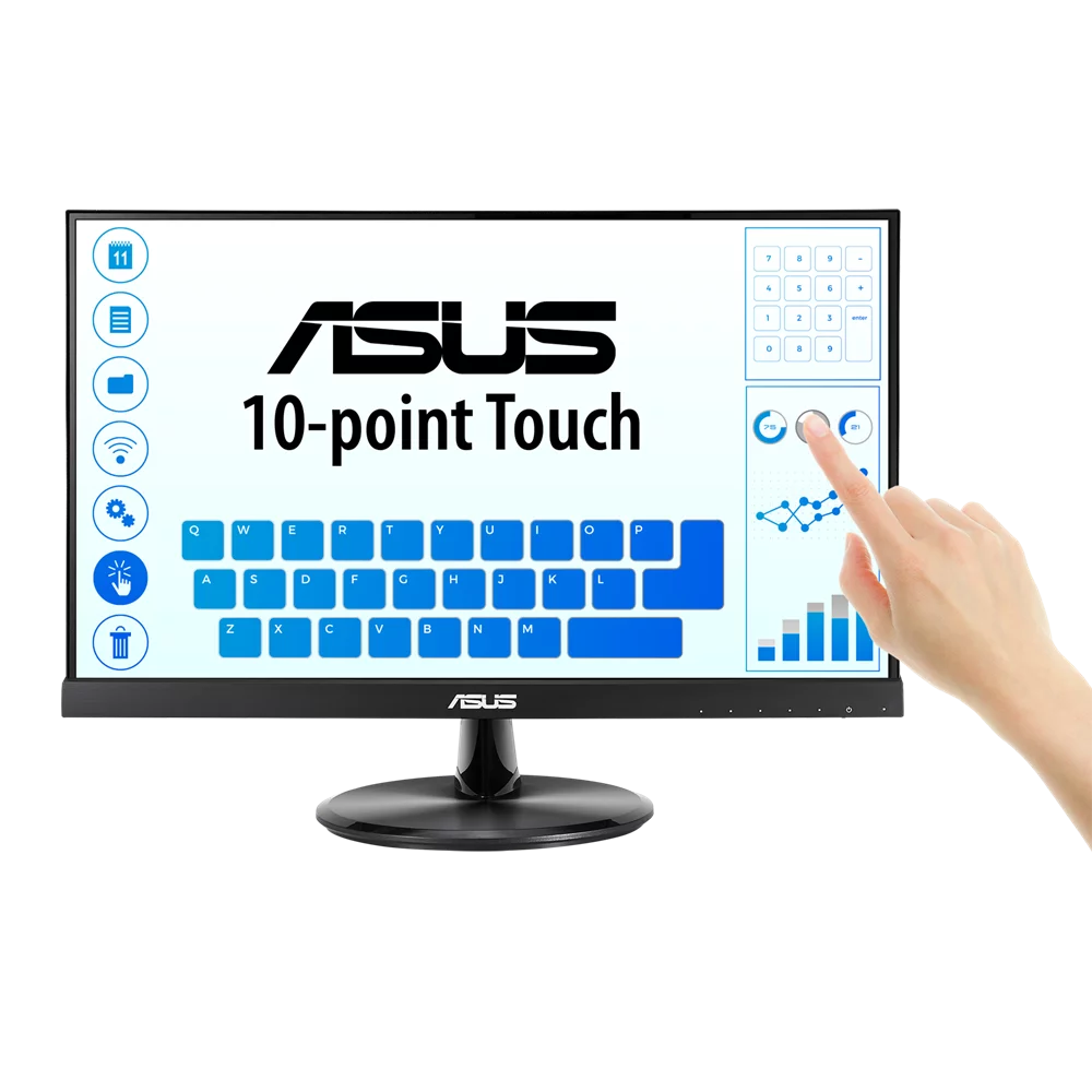 22" Full HD IPS Frameless Touchscreen Monitor E635145