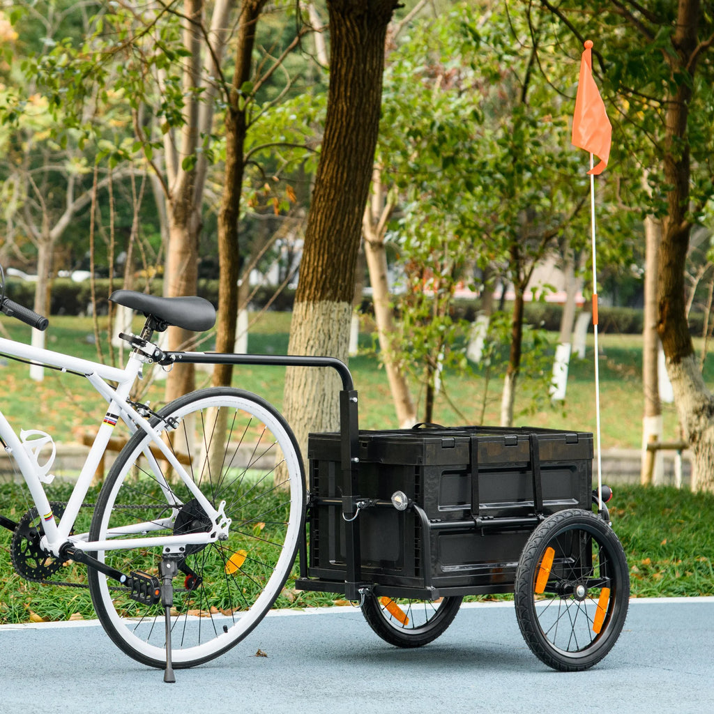 Bike Trailer Wagon with Storage Box K505895