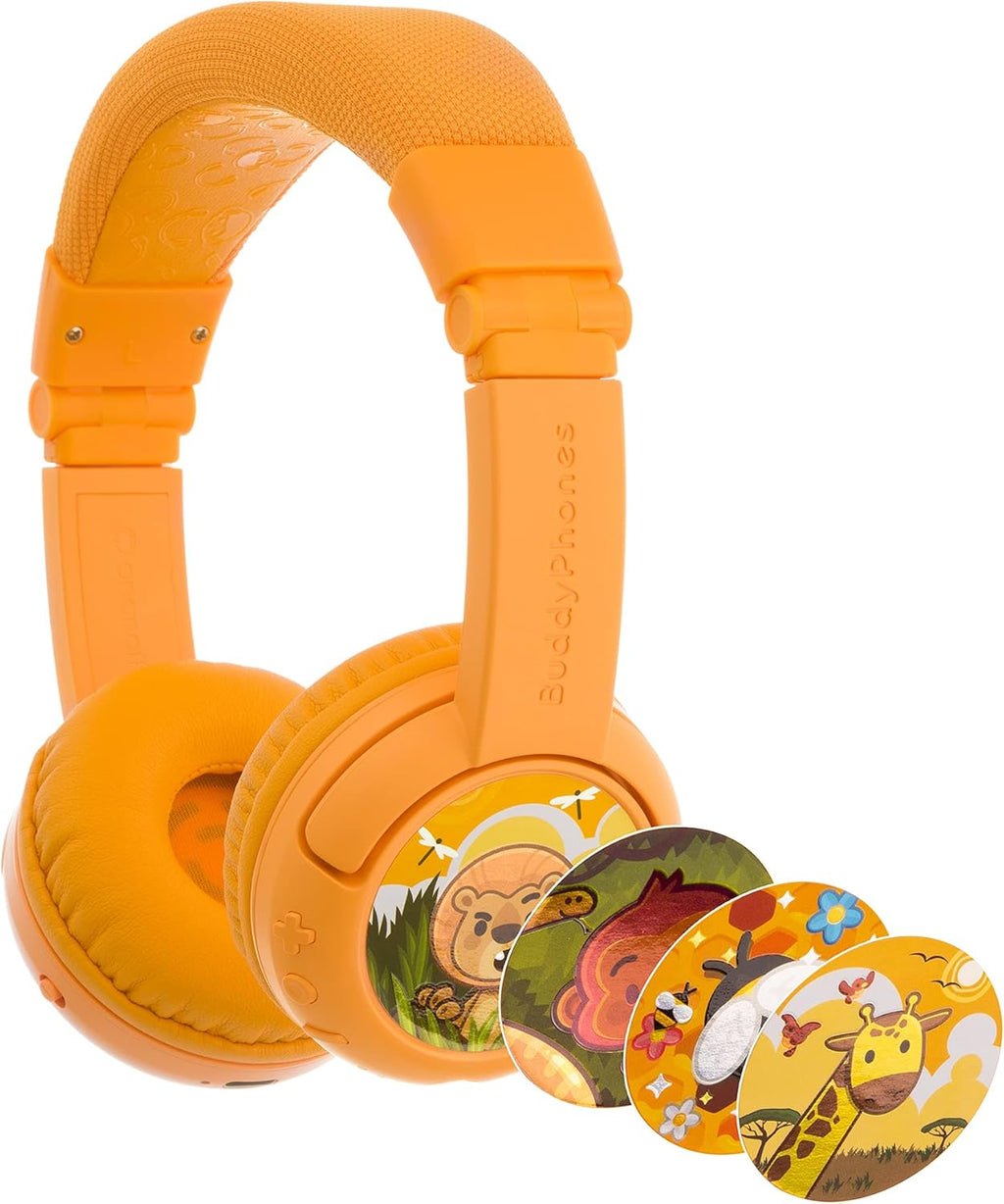 Rose Pink Kids Wireless Bluetooth Headphones Pack of 2 P384