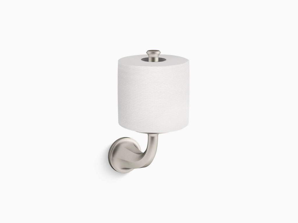 Brushed Nickel Toilet Paper Holder Y351