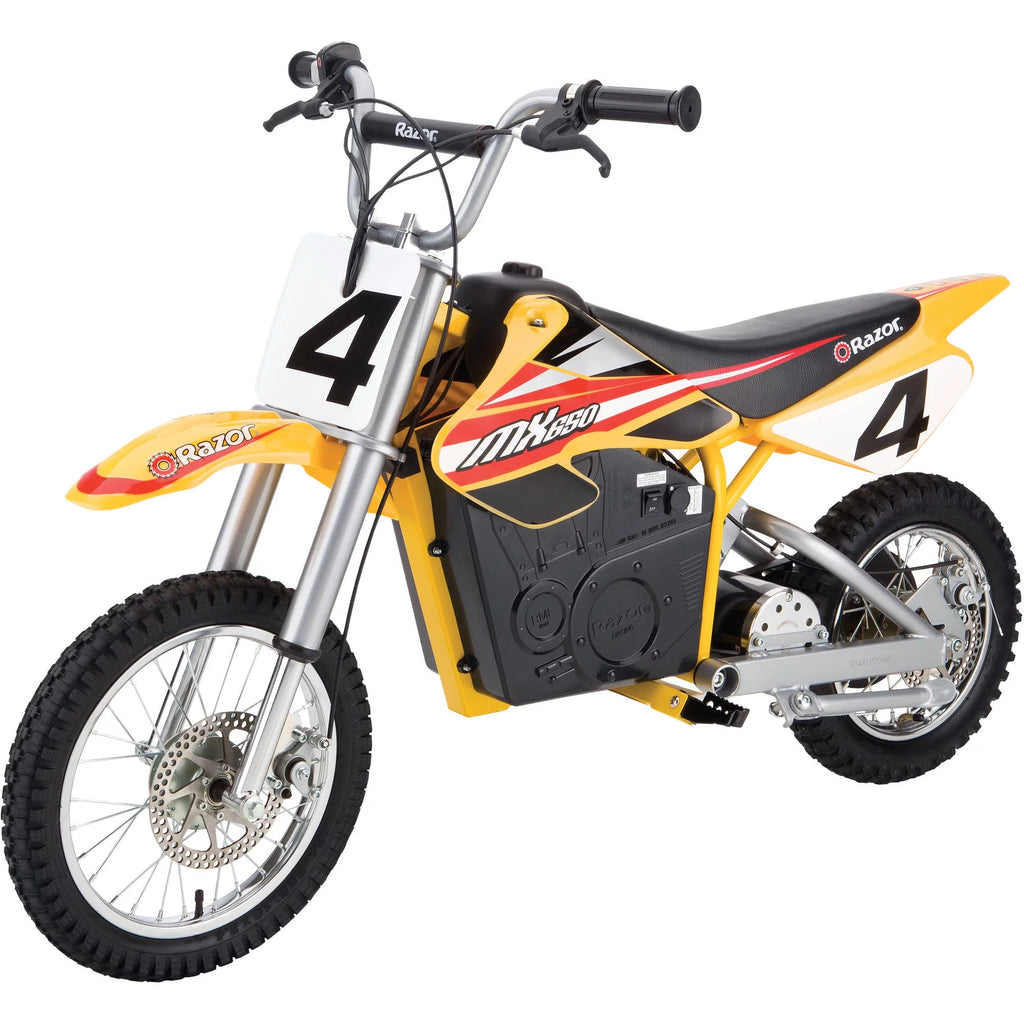 Electric-Powered Dirt Bike R358128