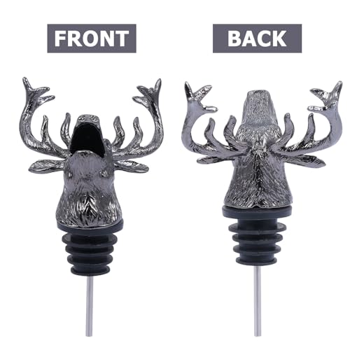 Creative Elk Head Wine Pourer Bottle Stopper G310