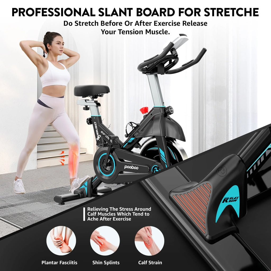 Indoor Cycling Bike Magnetic Stationary Exercise Bike J5738