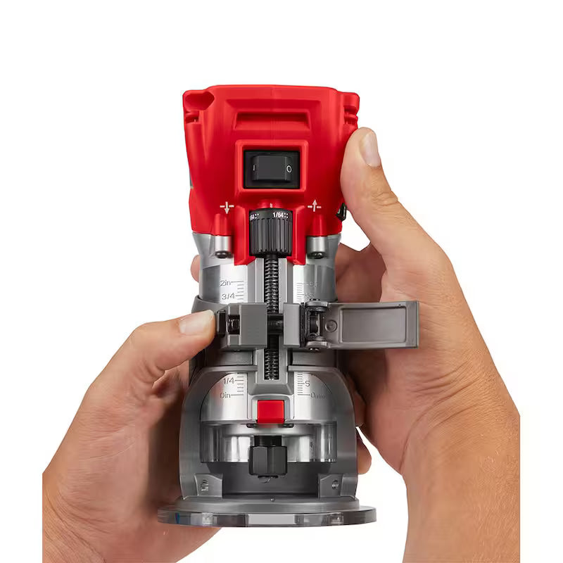 18V Lithium-Ion Brushless Cordless Compact Router with 5.0 Ah Battery H9207