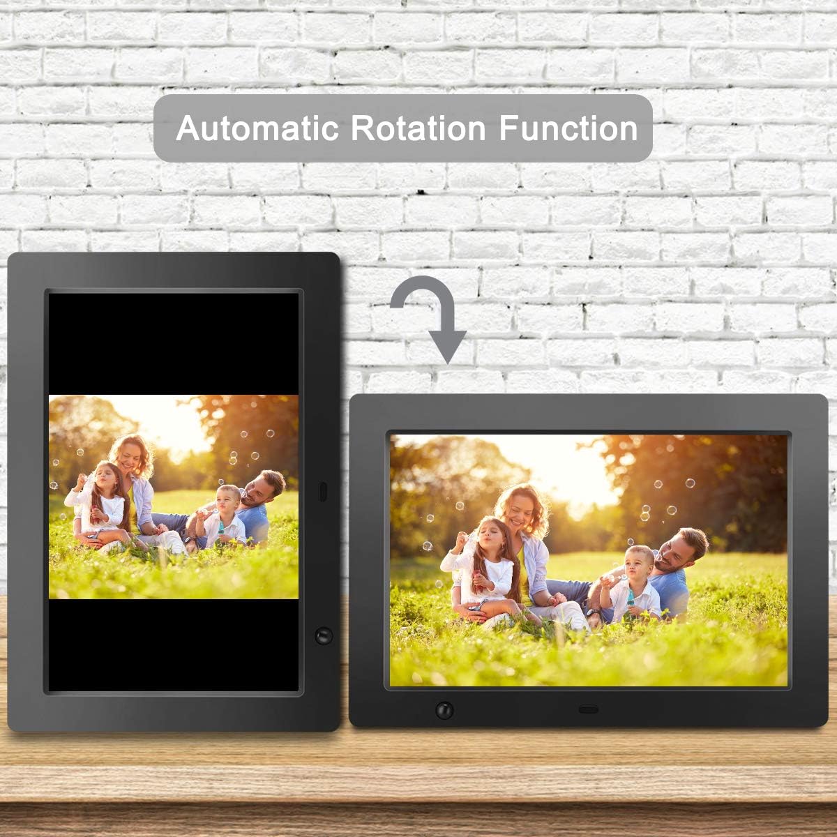 10 inch Digital Picture Frame with HD IPS Display O2617