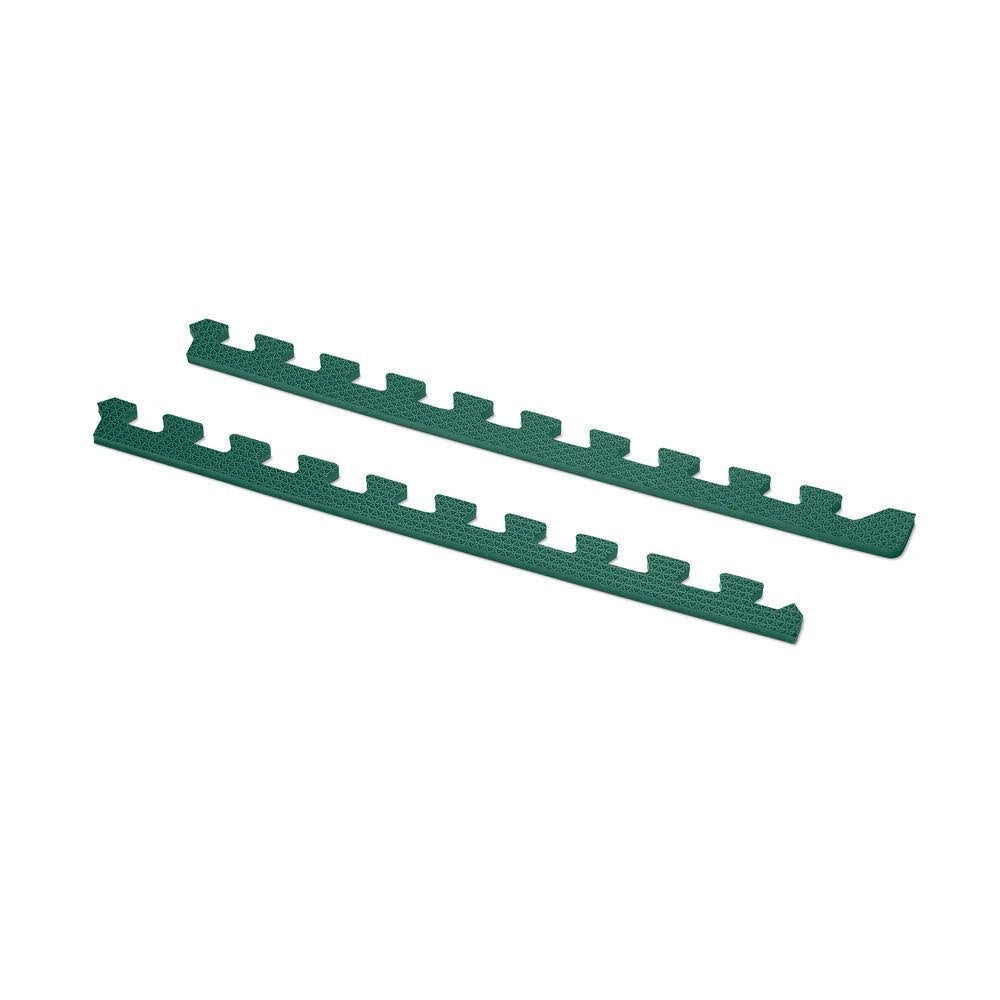 Dark Green 24 in. x 24 in. Eva Foam Interlocking Tile (24-Tile) J8087