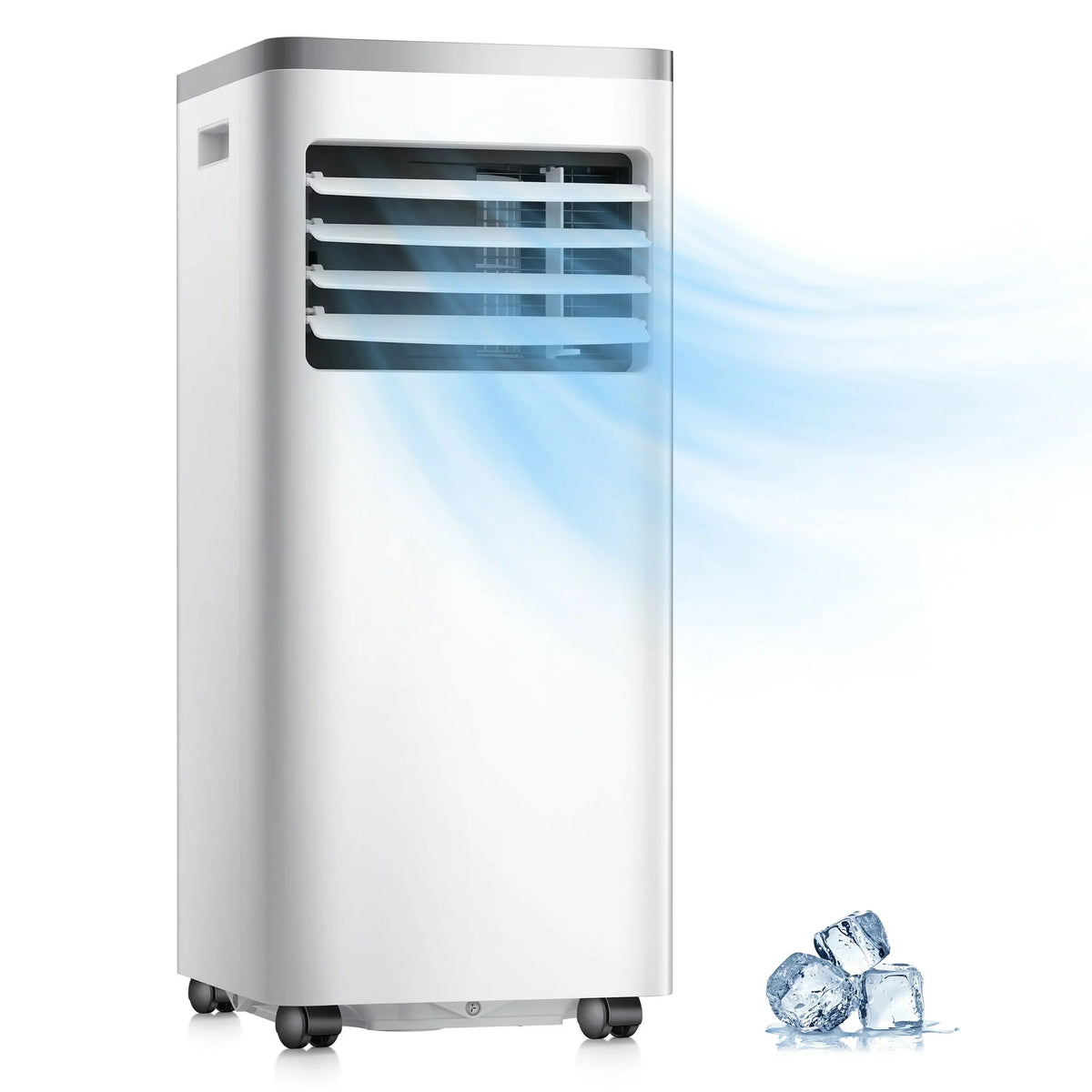 Portable Air Conditioner 5000BTU 8000 BTU ASHRAE Cools 250 Sq.Ft Z9437
